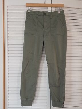 Kut from the Kloth Olive Green Cargo Jogger Pants